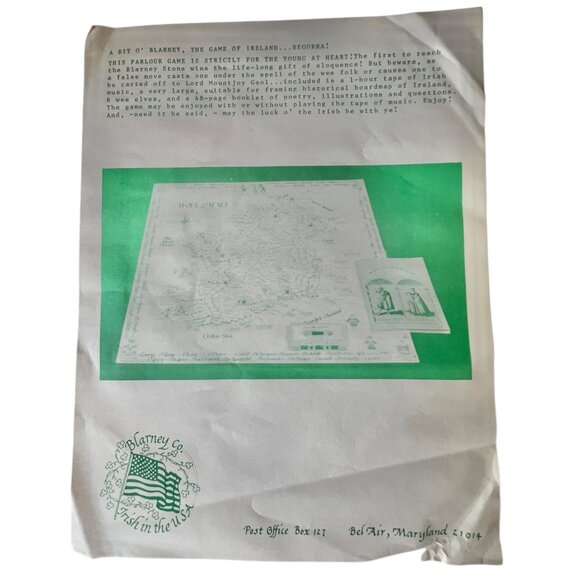 Kingdom of Irland Game Set Map Of Ireland Board Complete Rare *Read Vintage - Picture 6 of 16